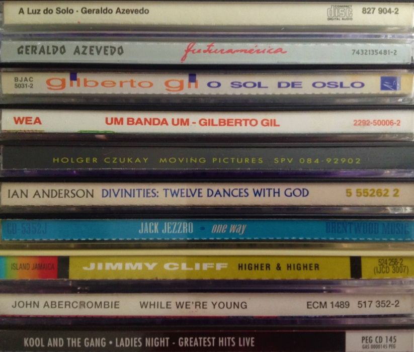 50 CDS - Vários Estilos Musicais - RAROS - Como Novos
