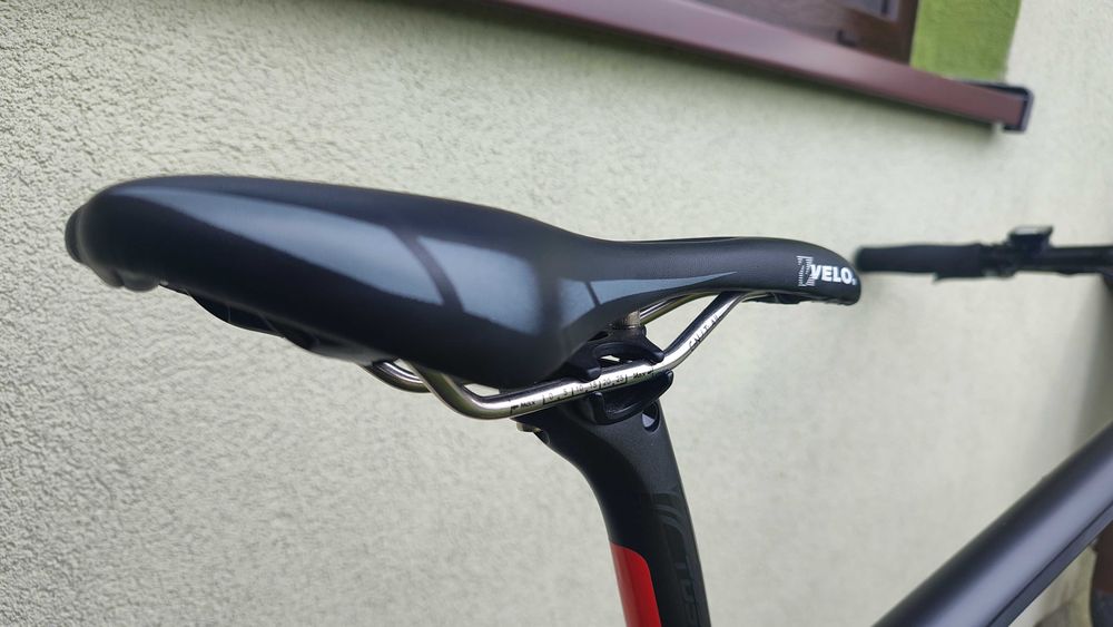 Siodełko Velo Bio Logic VL-2107 Ti (tytanowe szyny 231g)