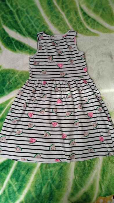 Sukienka w arbuzy H&M rozmiar 122/128