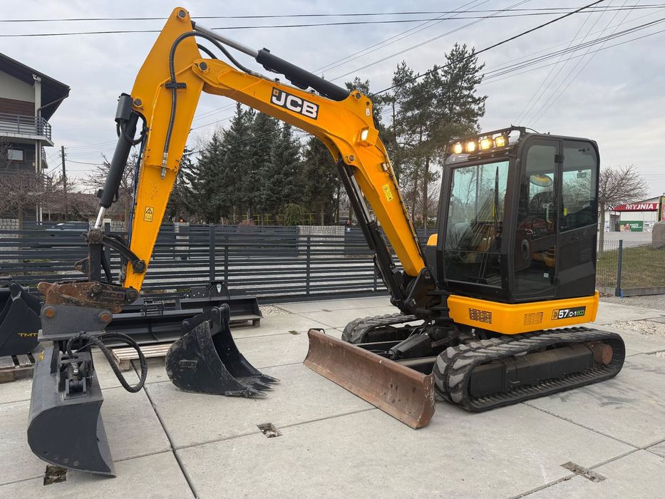 JCB 57C-1  2021 rok 2012 mth Hydra minikoparka koparka Kubota bobcat Yanmar cat