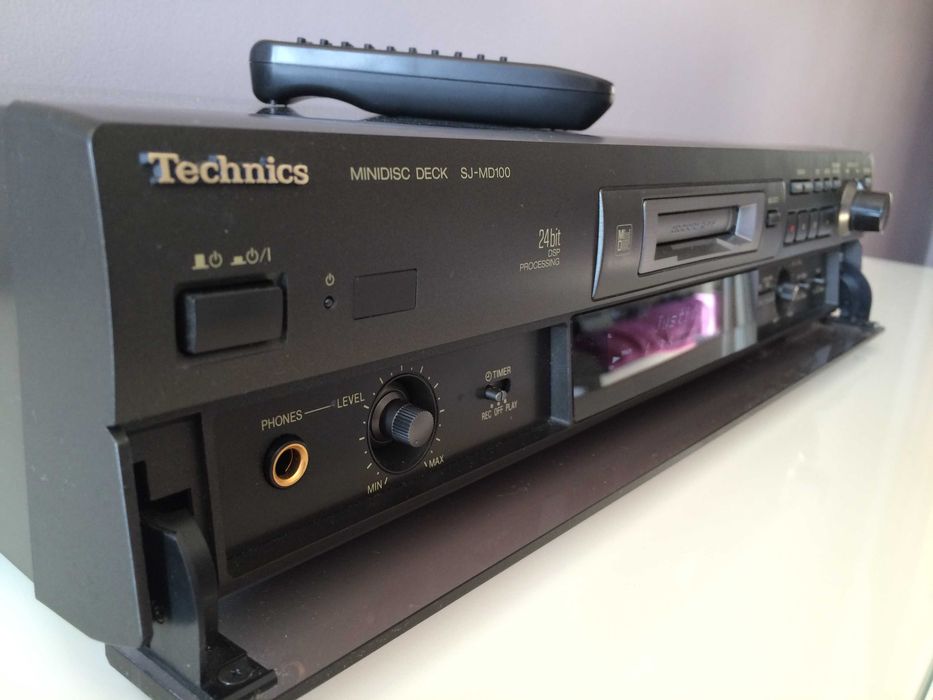Technics SJ-MD100 MiniDisc odtwarzacz pilot stan BDB Lesko • OLX.pl