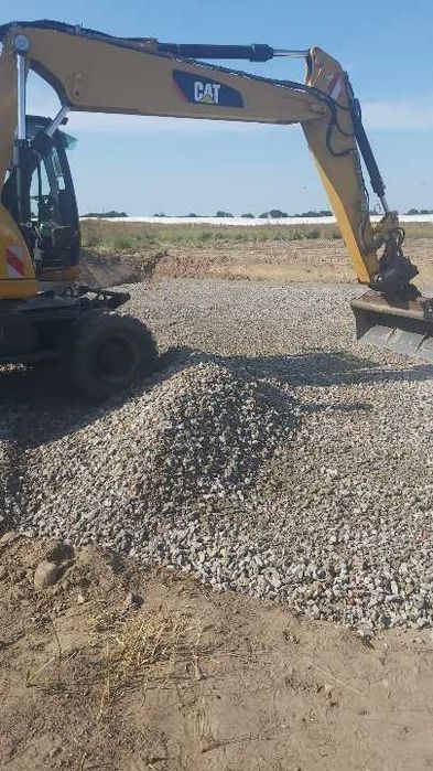 Usługi koparką kołową CAT 315D, koparko-ładowarką, ładowarką teleskop.