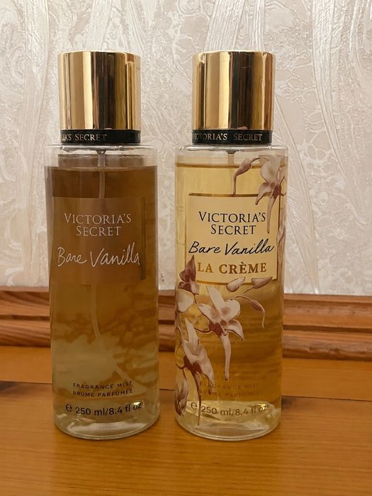 Спреї від Victoria’s Secret Bare Vanilla та Bare Vanilla La Crème 250 мл