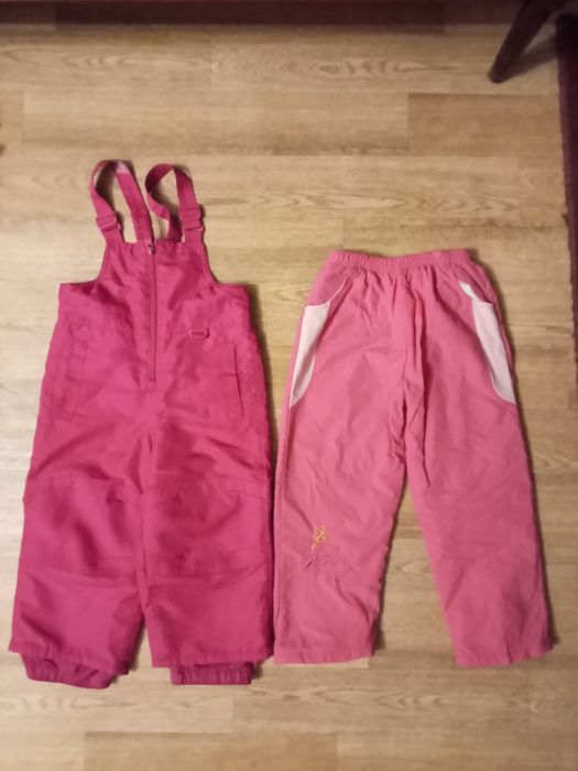 Рожеві лижні штани на 4 роки
