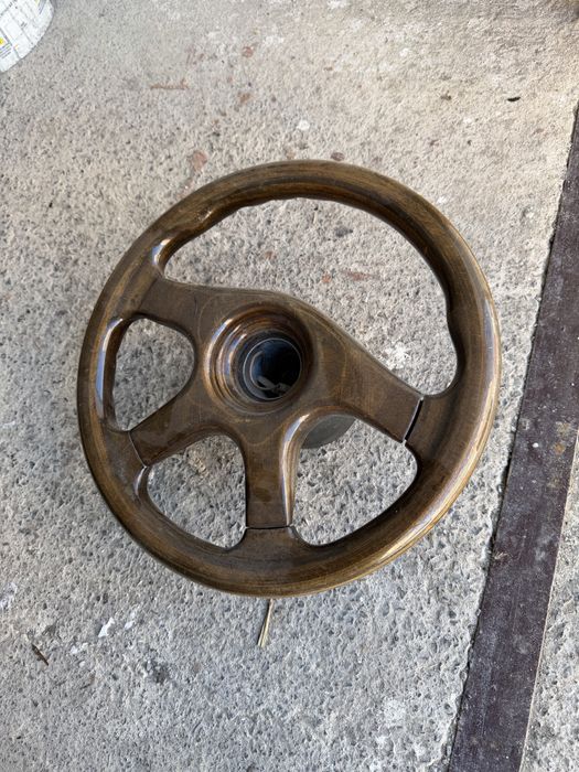 Деревʼяне кермо Mercedes W123 W126 руль