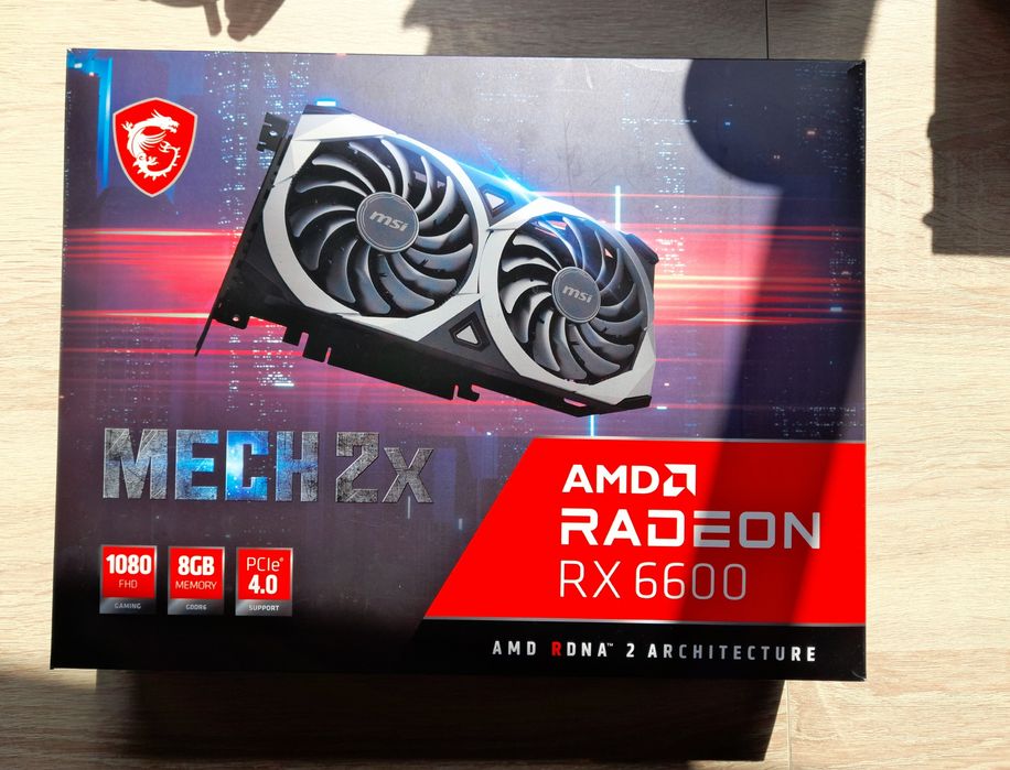 Placa Gráfica Msi AMD RX6600 Mech Caldas Da Rainha - Nossa Senhora Do ...