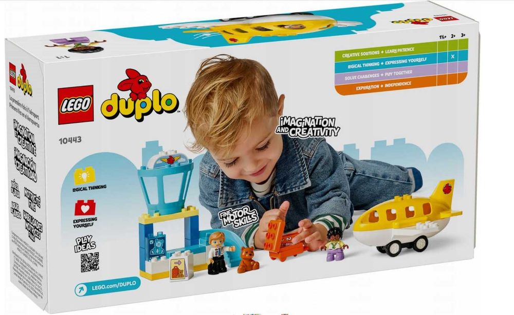 LEGO DUPLO 10443 PIERWSZY raz na lotnisku