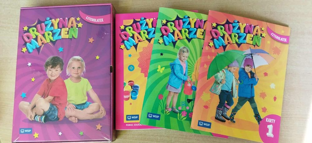 Drużyna marzeń pakiet WSiP czterolatek