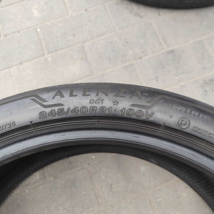 R21 245/40 + 275/35 Bridgestone Alenza 001 / 2021р. шини 2+2 шт
