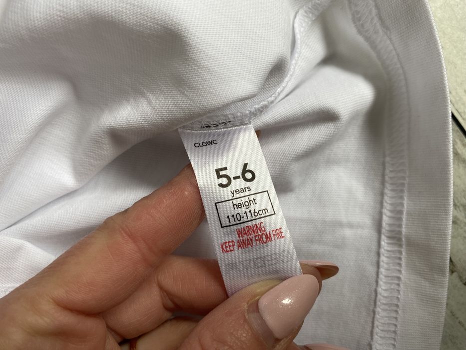 Nerf biala koszulka bluzka na długi rękaw nowa tshirt