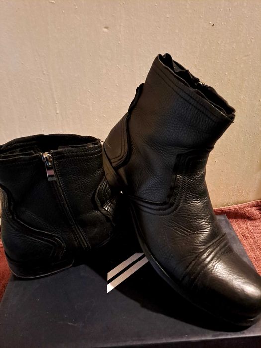 Чоботи чоловічі з натуральної шкіри