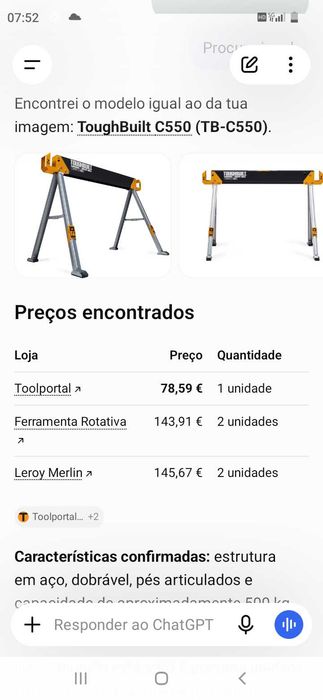 Cavalete Trabalho 2un. Oportunidade