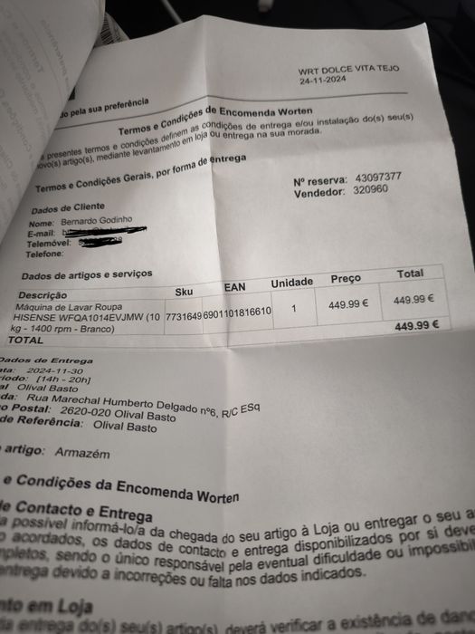 Máquina de Lavar Roupa HISENSE - 10kg/1400rpm