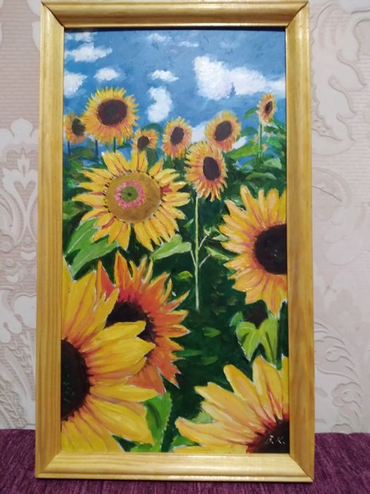Картина  Подсолнухи