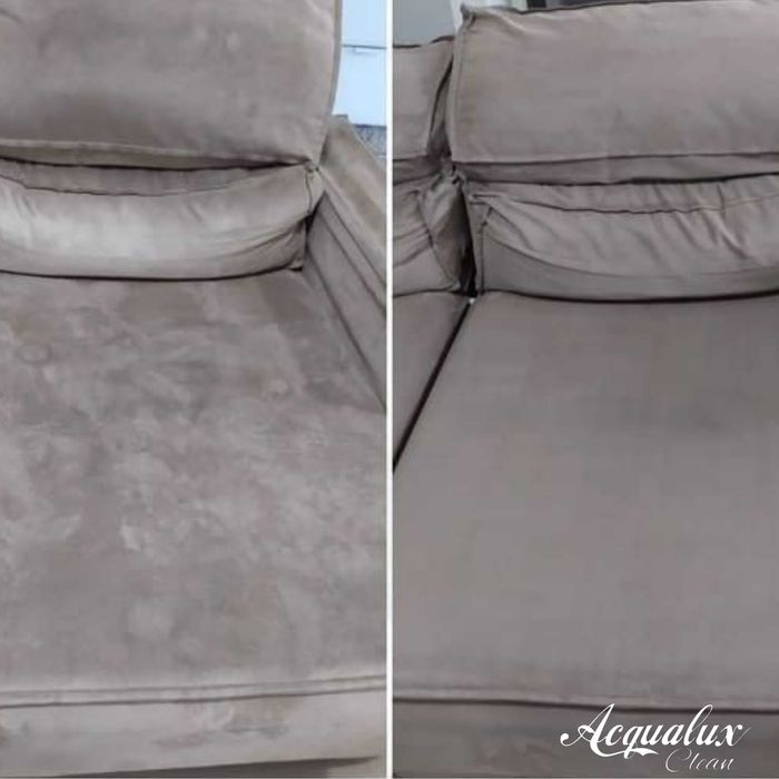 Higienização e impermeabilização de sofá, colchão