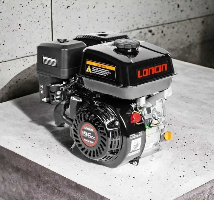 Бензиновий двигун LONCIN G200F-AS 6,5 К.С. ВАЛ 20 мм двигатель