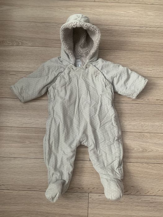 Gap Baby szary kombinezon na misiu rozmiar 3-6 miesiecy