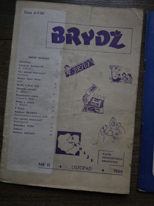 Brydż 1966 nr. 6 i 10.