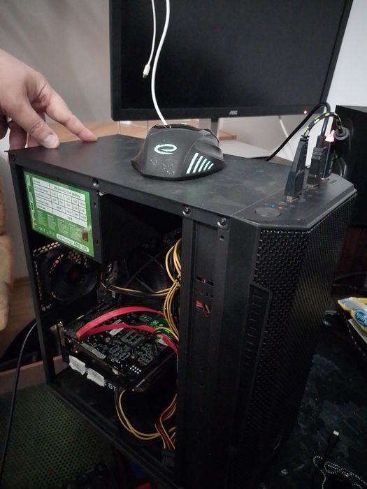 Komputer Micro ATX i3-10105F + GTX 1660 SUPER ITX