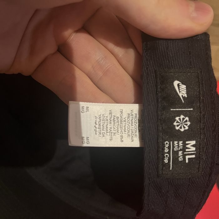 Кепка Nike 6 Panel Cap Swoosh Wash Club