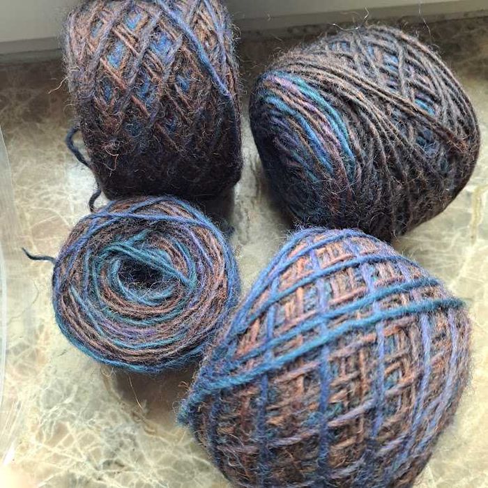 Пряжа 100% вовна.