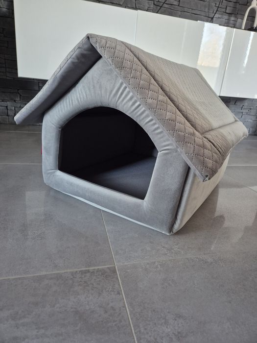 Domek dla psa. Szary. Jak nowy!