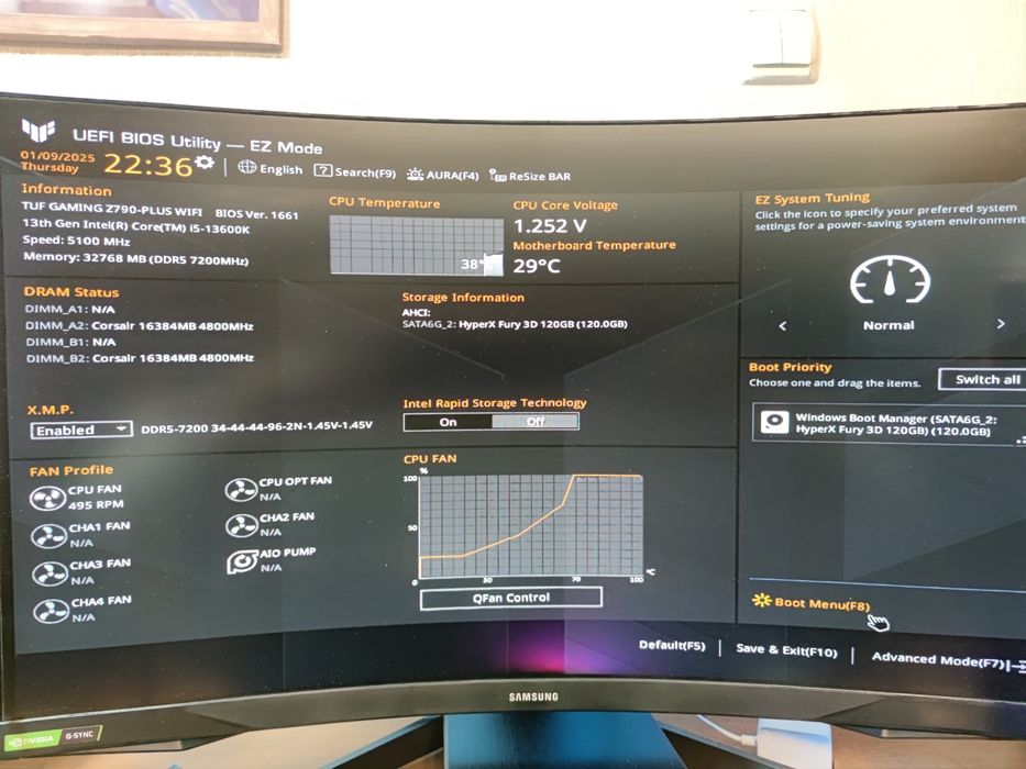 Материнська плата Asus TUF GAMING Z790-PLUS WIFI DDR5