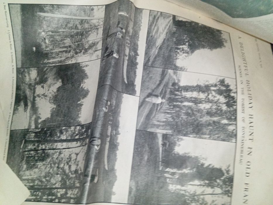 Jornal antigo defeito