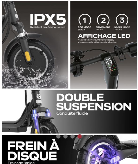 Trotinete Urbanglide ride 85 evo Nova