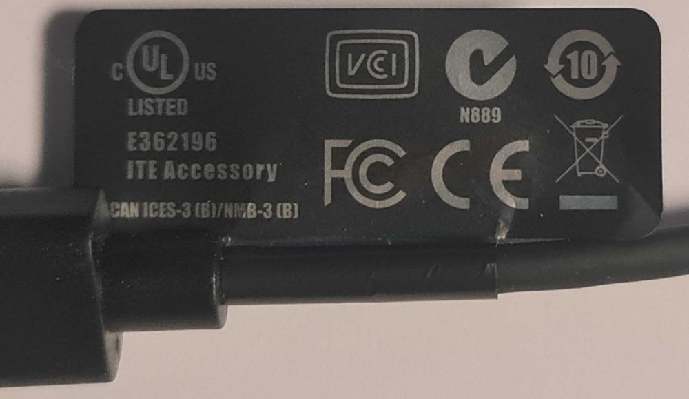 Cabo de transferência de dados original Dell Easy Transfer