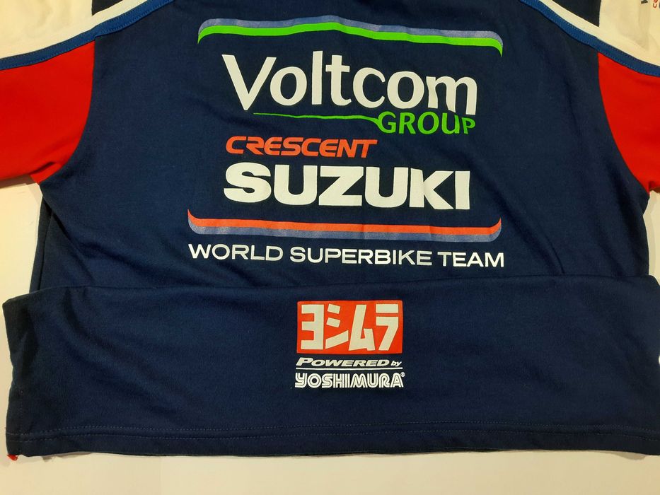 Спортивная футболка поло Suzuki Moto Racing