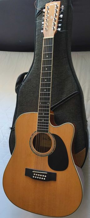 Gitara elektryczno akustyczna Harley Benton D-200CE 12 NT