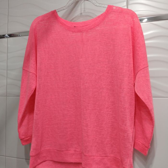 Sweterek  różowy  rozmiar 42