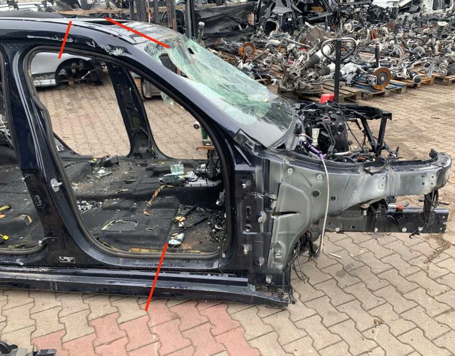 Четверть передняя левая правая лонжерон BMW X7 G07 бмв чверть ліва права