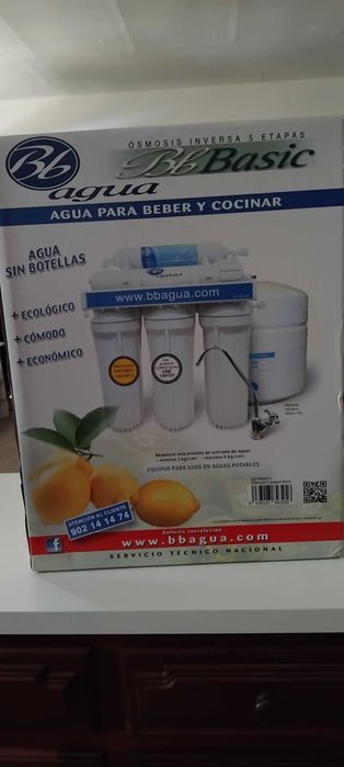 Purificador de água com filtro osmose
