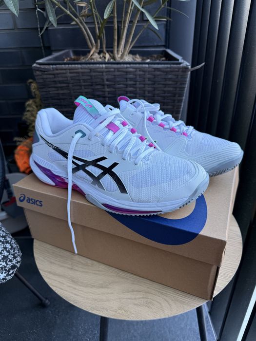 ASICS Solution Speed FF 4 Clay (Rozmiar 44) - buty Stan idealny, Tenis / Padel