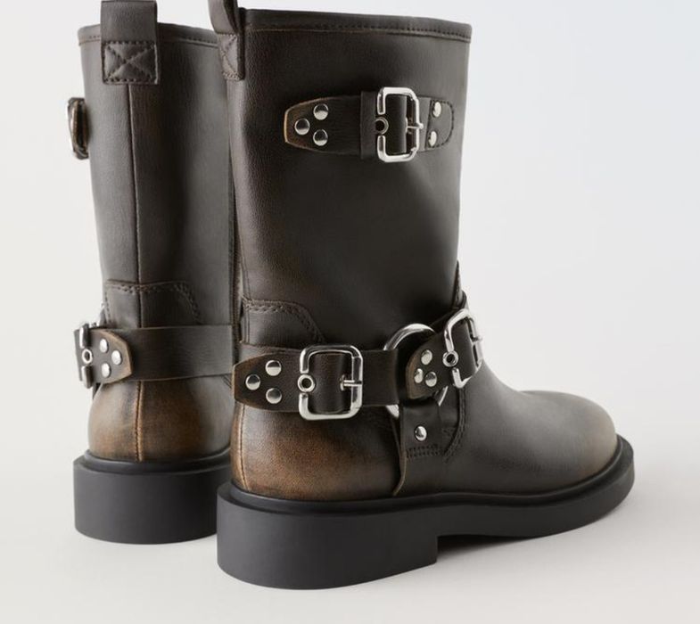 Zara Чоботи червики 22,9см