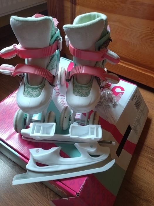 Rolki i łyżwy 2w1