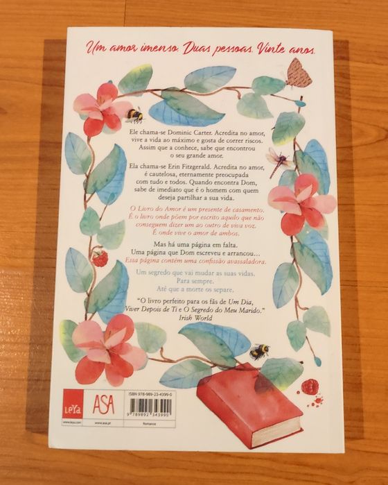 Livro 'O livro do amor' de Fionnuala Kearney