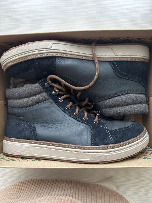 Черевики чоловічі зимові Clarks в ідеальносу стані