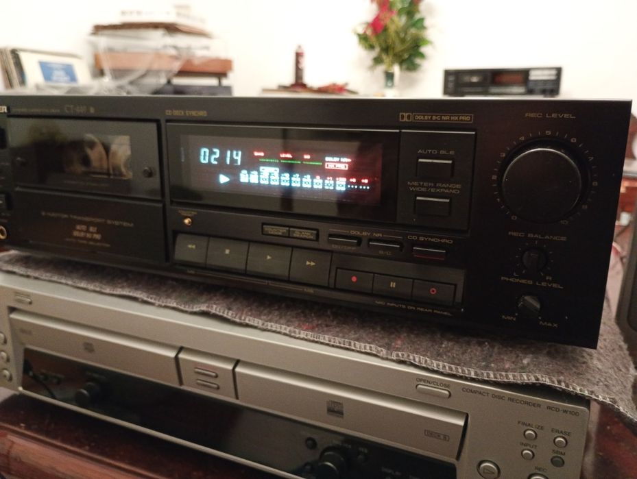 Deck de cassetes Pioneer CT-449