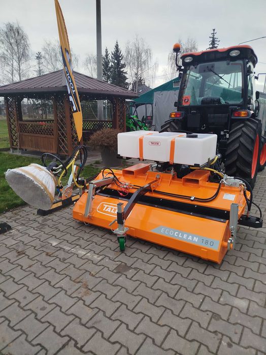 Zamiatarka komunalna drogowa do ciągnika firmy TALEX ECO CLEAN 1,80m