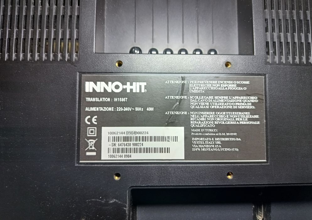 Телевізор INNO-HIT in 1595 t ""20 ''