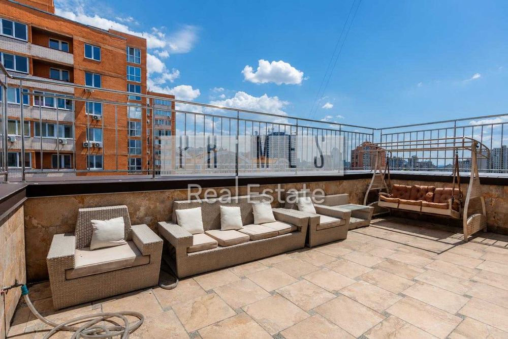 Продаж 5-кімнатного пентхаусу 228м  з терасою в клубному будинку Chelsea Tower Черепанова Гора, вул. Ділова