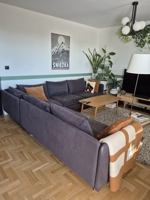Ikea SÖDERHAMN narożnik 3m x 3m antracyt