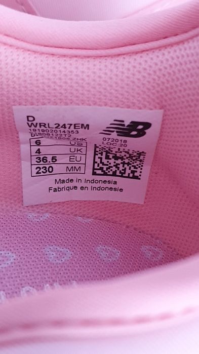 Sneakersy nowe damskie sportowe New Balance Rozmiar 36.5