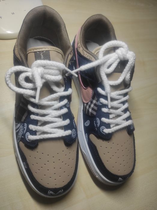 Кросовки кросівки чоловічі Nike Sb Dunk  Travis scott 41р