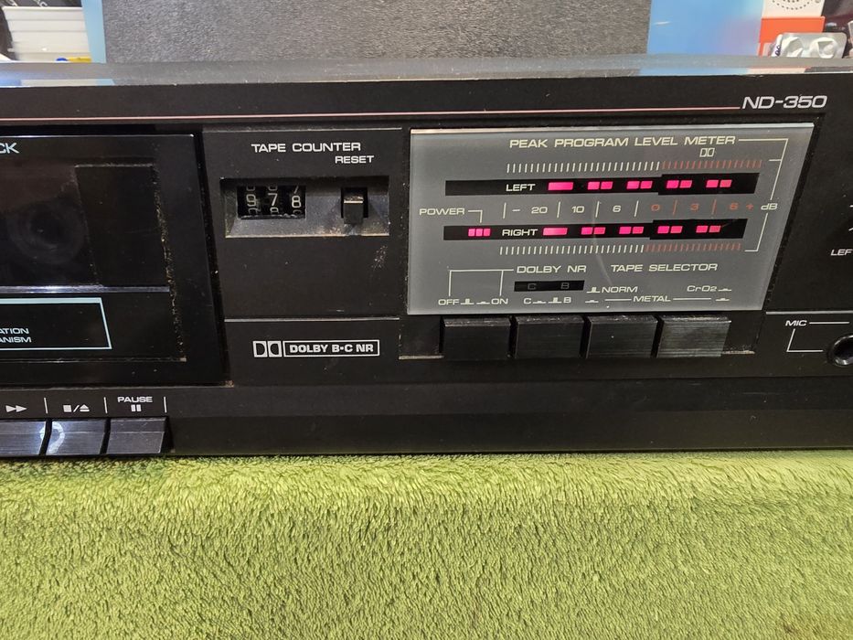 NIKKO ND-350 magnetofon kasetowy deck.