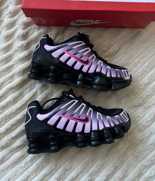 Nike Shox TL Black Playful Pink r.39