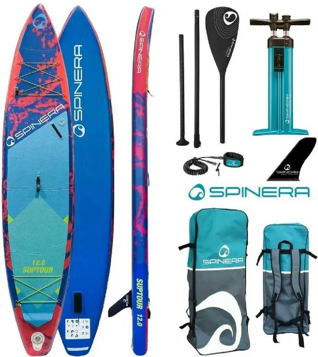 SPINERA Suptour 12 Ultr САП борд board доска SUP дошка 366 см ТОП каяк SUP дошка 2 шари слоя доска надувна Stand Up Paddle board борд SUB SAP надувная